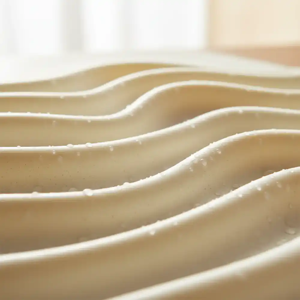 Abstract texture of natural rubber material